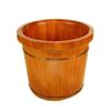 ZXNANA Bucket For Foot Bath,Sauna Accessories Sauna Bucket Water Bucket,Handmade Wooden Footbath Tubs,Foot Relaxing Barrel (Color : A) charitable view 1