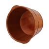 ZXNANA Bucket For Foot Bath,Sauna Accessories Sauna Bucket Water Bucket,Handmade Wooden Footbath Tubs,Foot Relaxing Barrel charitable view 2