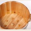 ZXNANA Sauna BucketPure Wood Bathtub BucketHandmade Sauna Accessories For Footbath TubsFoot Relaxing Bath Barrel charitable view 4