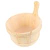 Happyyami Wooden Sauna Bucket for Bathing for Sauna Rooms for Family Gym and Hotel Use Aesthetic Design Function view 1