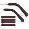 Artibetter 3pairs Temple Tip Sleeves Cotton Knit Fabric Non Slip Glasses Ear Grips Eyeglass Ear Cushions for Glasses Slip view 1