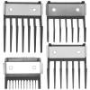 NOLITOY 4pcs Clipper Guard Hair Cutting Guides Combs Attachment Cutting Lengths Guards Set Fits for All Clippers view 1