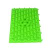 SEWOART Reflexology Foot Massage Pad Green Acupressure Pebble Mat Foot Massage Plate for Plantar Stimulation and Blood Circulation Improvement at Home and Office view 1
