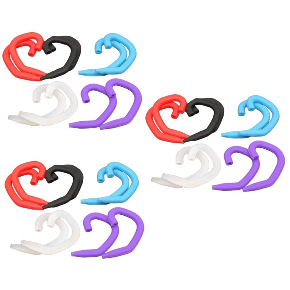 Amosfun 30 Pairs Silicone Protective Earhook Hanging Earhook Accessory for Ear Comfortable Ear Support Accessories for Daily Use