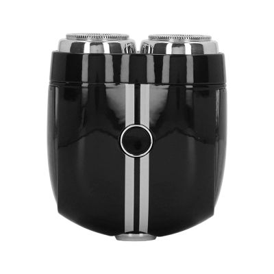 Electric Beard Trimmer, Zinc Alloy Mini Electric Shaver IPX7 Wet and Dry Dual Use for Traveling (Black)
