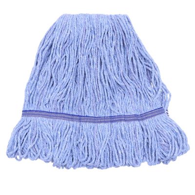 minkissy Practical Cotton Mop Cloths Replacement Refill Head Water Absorbent Blue