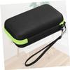 minkissy Protective Case Non Bag Black Eva Bag with Green Zipper Sturdy Portable view 4