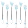 minkissy 6pcs Extendable Tickle Stick Heavy Duty Back Scratcher for Boys and Girls Adults Scratching Stick Livestock Scratchers Portable Back view 1