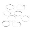 Zerodeko 8pcs Stainless Steel Cookie Moulds for Baking Fondant and Biscuits Patterns for Creative Decorating and Non- to Clean for Home and view 1