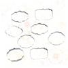 Zerodeko 8pcs Stainless Steel Cookie Moulds for Baking Fondant and Biscuits Patterns for Creative Decorating and Non- to Clean for Home and view 2