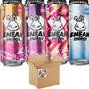 Sneak-Energy Tropikilla, Purple Storm, Blizzard Lemonade, Raspberry Lemonade Can 500ml - Zero Sugar and No Artificial Colours or Flavours (06 Cans, Random Mixed) view 1