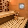 Luxylei 2-in-1 Wood Thermo-hygrometer Digital Sauna Room Thermometer Wooden Thermometer Sauna Temperature Humidity Meter Sauna Accessories view 3