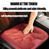 car seat cushion orange color for Mercedes Benz/AMG CLA Sedan C118 C117 CLA 35/CLA 45 45S/CLA200/CLA220d/CLA250/CLA250e/CLA260 Soft Car Seat Pad Universal,front row view 3