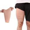 CRODRES Realistic Silicone lap Pads Leg Enhancement Calf Corrector Wearable Fake Calf for Crooked Or Thin Legs,Skin Tone,Left leg view 1