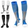 FEISIGE 3 Pairs Compression Socks, 20-30 mmHg Circulation Support - Ideal Compression Stockings for Running, Nursing, Flight, and Travel - Knee-High Varicose Veins Socks (Size: S/M) view 1