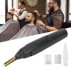 Men Electric Trimmer, Detachable Washable Cutter Head Double Blades Low Noise Removal Machine for Nose Ears and Eyebrows view 2