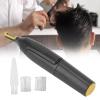 Men Electric Trimmer, Detachable Washable Cutter Head Double Blades Low Noise Removal Machine for Nose Ears and Eyebrows view 3