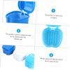 FRCOLOR 15 Pcs Box False Holder for Adults Small Pots with Lids Bulk Buy Container Bath for False Bath Box Travel Clean Plastic view 2