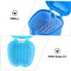 FRCOLOR 15 Pcs Box False Holder for Adults Small Pots with Lids Bulk Buy Container Bath for False Bath Box Travel Clean Plastic view 4