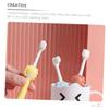 FRCOLOR 6pcs Portable Boys and Girls Toothbrush Manual Ergonomic Design for Boy Girl and Safe Travel and Household Use for Daily Teeth Cleaning view 4