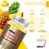 Meno Pro-Biotic 150 Natural Pineapple Flavoured Tummy Gummies - Gold Standard - Supplements for Women to Help Bloating & Digestion. 75 Days Supply view 4