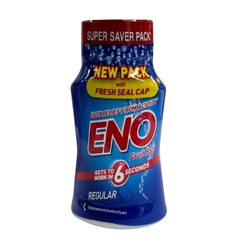 Fruit Salt Regular 100g Instant Energy Packs ENOFast Relief (E N O - Pack of 1)