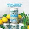 Cawston Press Sparkling Lemonade Fizzy Drink Blended With Sparkling Water, Squeezed Lemon Juice & Pressed Apple Juice (330ml x 12 cans) | Gluten Free - Vegan - No Added Sugar view 4
