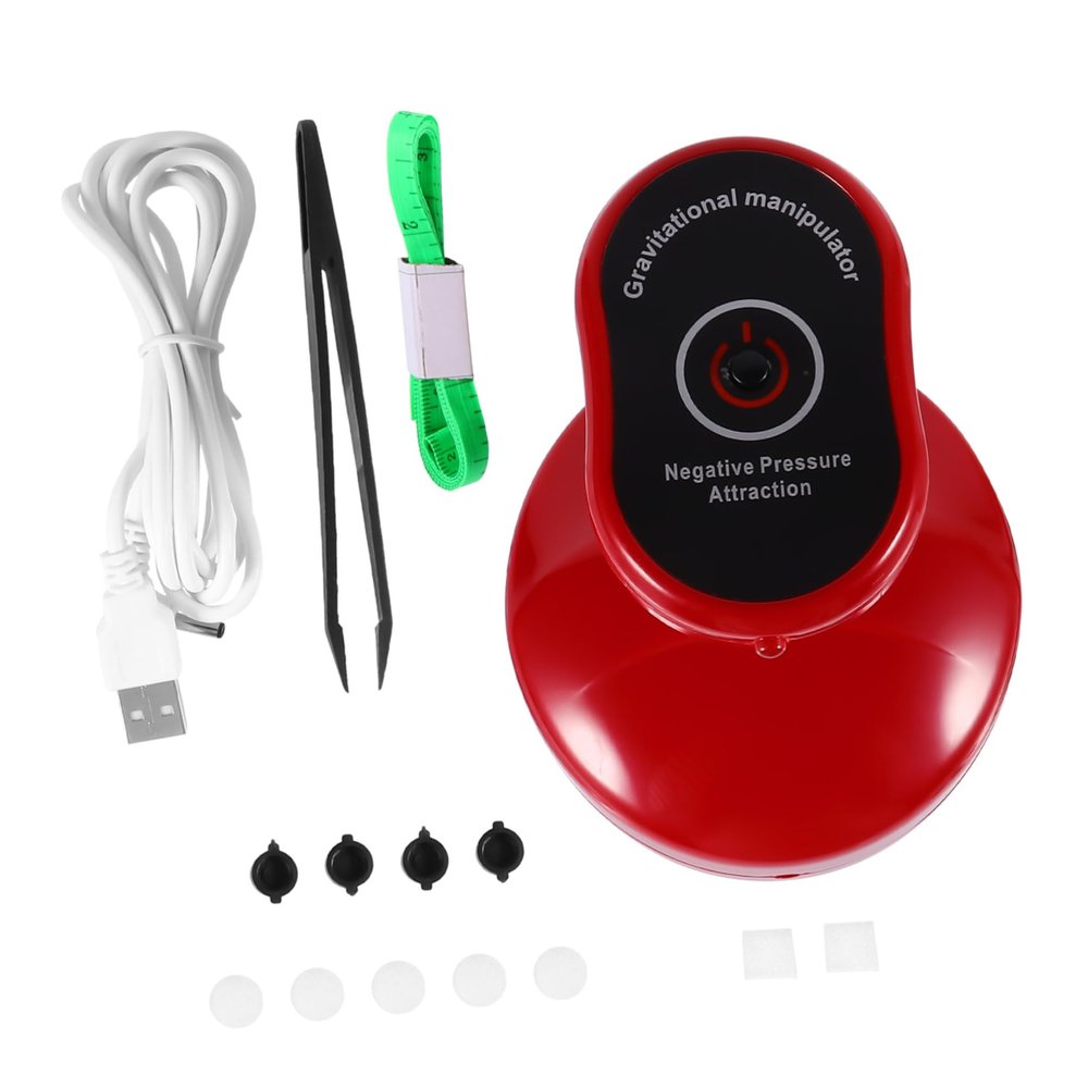 FRCOLOR Electric Massaging Device LCD Display Intelligent Timer Negative Pressure Gua Sha Two Intensity Levels Multi-Purpose for Blood Circulation and Family Massage