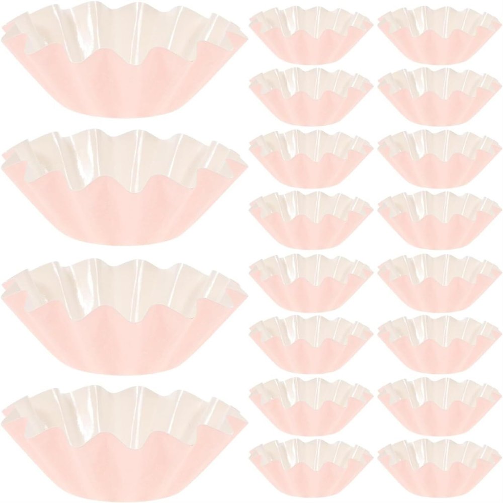 KanDuo Baking Paper Cups,Dessert Wraps Paper, Cupcake Wrappers 50pcs Cake Tray Paper Dessert Cup Bottom Bracket Cupcake Liners