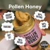 Black Bee Honey - Pure British Spring Honey with Bee Pollen Granules, Soft-Set Unprocessed, Single Source from Hive to Jar, Never Blended - Delicious on Toast or Soothing in Drinks, 227g Glass Jar view 2