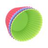 10Pcs Silicone Baking Cups, Muffin Cup, Cake Resuable Muffin Cupcake Liners with 5, Multicolor Cake Cupcake Liners Cups for Home Bakery view 2
