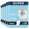 100 x Incontinence Pads With Adhesive Strip for Men - Maximum Dryness and Extra Protection - Anatomical Shaped Bladder Weakness Protection view 1
