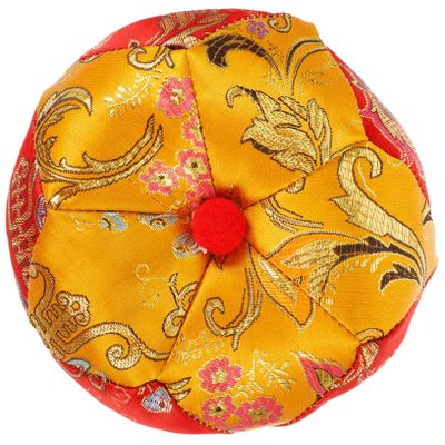 HEMOTON Buddhist Sound Bowl Pad Lightweight Cloth Singing Bowl Holder Cushion with Creative Design for Meditation and Relaxation