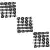 Operitacx 60pcs Shoelace Buckle No Tie Clip Connector Shoelace Supplies Safe Shoes Buckle for Athletic Sneakers and Boots Decoration view 1
