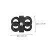 Operitacx 60pcs Shoelace Buckle No Tie Clip Connector Shoelace Supplies Safe Shoes Buckle for Athletic Sneakers and Boots Decoration view 4