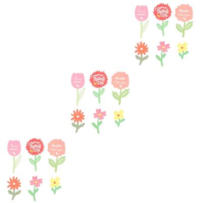TOPBATHY 180pcs Special Mother's Day Cake Picks Cake Toppers for Mom Elegant Fun Party Decor
