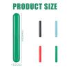 4 Pack Toothbrush Cases Travel Toothbrush Holder Portable Toothbrush Container Case Plastic Toothbrush Carrier Cover Case Toothbrush Protector for Traveling, Bathroom, School, Home, Camping view 2