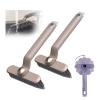2 PCS Multi-Function Rotating Crevice Cleaning Brush, 2024 New Hard Bristle Crevice Gap Cleaning Brush,360 Degree Rotating Crevice Cleaning Brush, For Cleaning Bathroom, Kitchens Tile Floors view 2