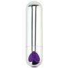 10 Modes Powerful Bullet Rod Personal Bullet Massage Tool Portable Soft Ball for Women Pleasure, Electric Handheld Quiet Waterproof Bullet Rod for Body Foot Relax, Travel Pocket Size (Silver) view 1