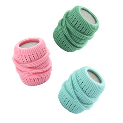 Ipetboom Washing Machine Balls 3pcs Set Tpe Sponge Laundry Dryer Balls Anti-tangle Anti-knot Clothes Washing for Home Use Random Color