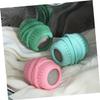 Ipetboom Washing Machine Balls 3pcs Set Tpe Sponge Laundry Dryer Balls Anti-tangle Anti-knot Clothes Washing for Home Use Random Color view 4