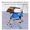 Kngiybo Multifunction Transfer Machine Patient Lift With Four Wheels,chair Patient Lift Transfer Machine,180 Easy Opening And ClosingBedside Commode Transport Wheelchair, Bathroom Toilet Seat view 2