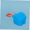 minkissy 2pcs False Teeth Box Retainer Storage Case Container for Travel Hygienic view 4
