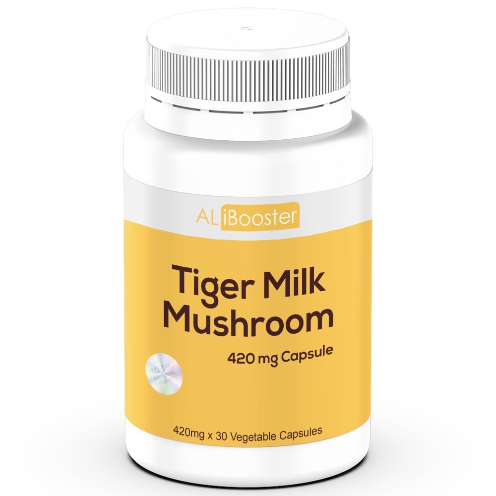 ALIBOOSTER - Tiger Milk Mushroom | Tiger Milk Mushroom | 420mg x 30