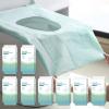 Rgqphantom 80 Pack Toilet Seat Covers Disposable 16x24 Inch XL Portable Toilet Liners Travel Seat Cover for Outdoors,Hotel, Hospital, Travel, Public Toilet Seat Cover (80pack, GREEN) view 1