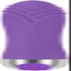 10 Modes Personal Massage Tool Powerful Bullet Stick Portable Silicone Ball for Women Pleasure, Electric Quiet Waterproof Bullet Rod for Relax, Body Foot Neck Back, Travel Pocket Size (Purple2) view 3