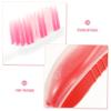Beaupretty 6pcs Folding Toothbrush Sleeve for Travel Toiletries Portable and Wear-Resistant for Camping Hotel Stays and Household Use Soft Bristles Toothbrushes Folding view 3