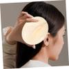 Beaupretty 2pcs Silicone Shampoo Comb Scalp Scrubber Wet Dry Hair Massager Brush for Shower Scalp Cleaning Massage view 2