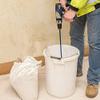 25Litre White Plastic Bucket Hard Wearing Bucket Storage Unit Container Mixing Bucket Animal Feed Wash System Fermentation Home Brew (4x Bucket with Tamper Evident Lid and 4x Bucket with Metal Handle) view 4