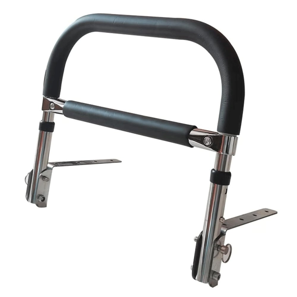 Bed Rail Stainless Steel Bed Assist Rail Bedside Grab Bar Hospital Bedside Medical Bed Assist Bar For Elderly Assist Railing
